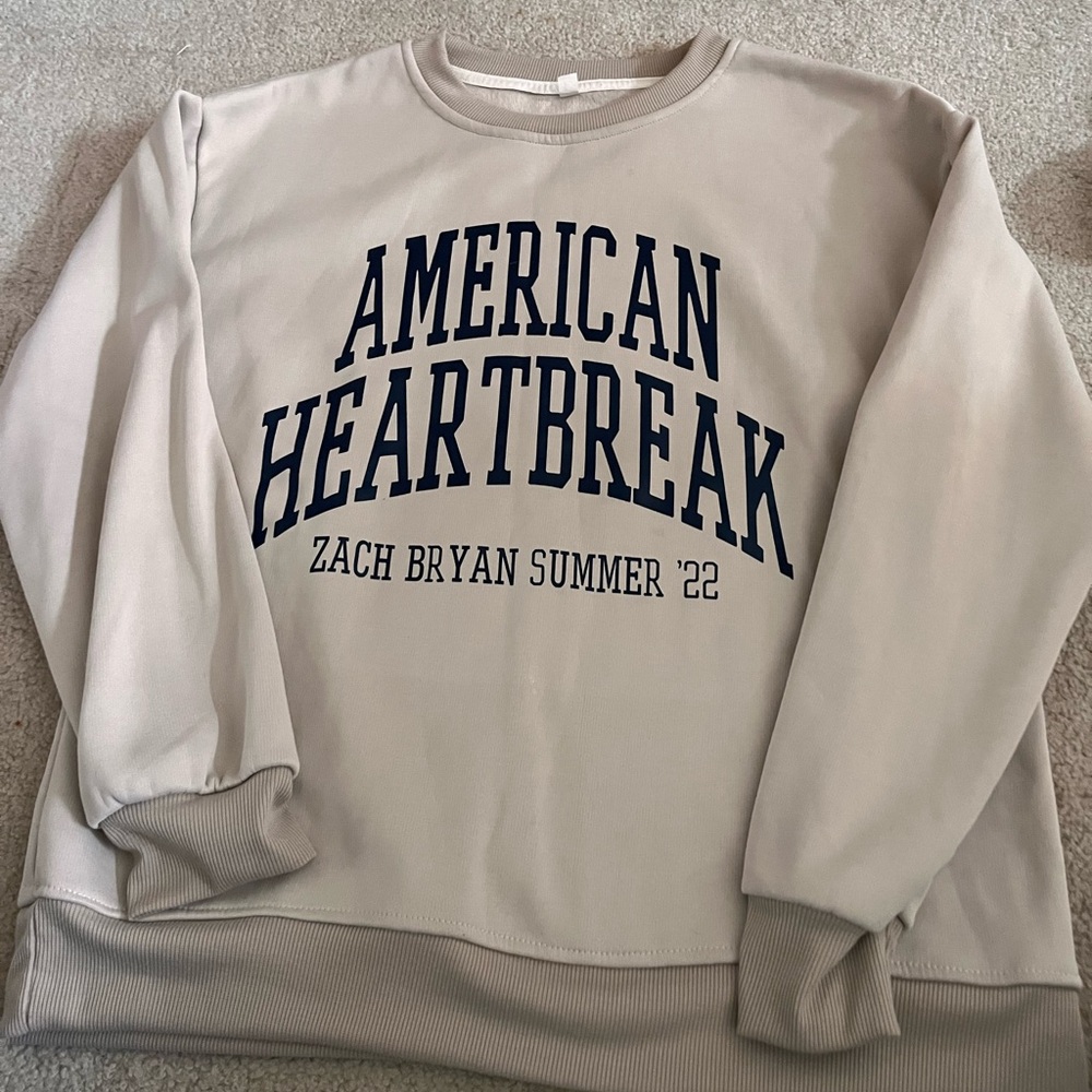 Zach Bryan American Heartbreak Tour Sweatshirt